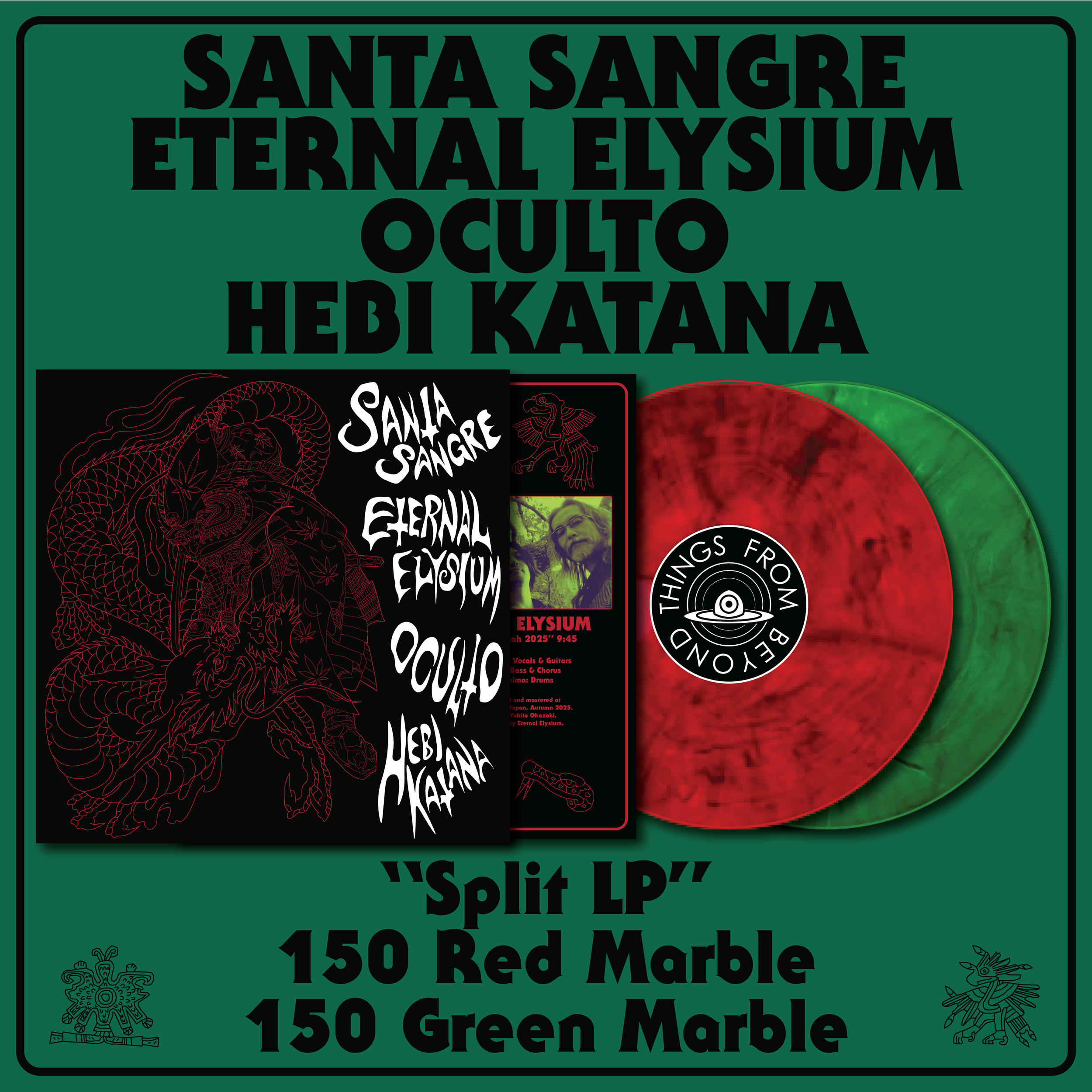 Imported Doom Metal Vinyl & Cassettes — Things From Beyond